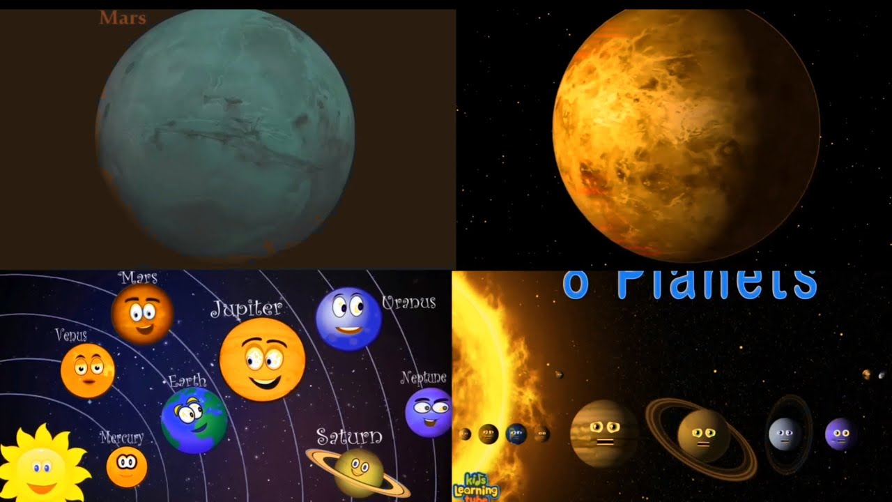 Learning the names of eight planets with effects // Sponsored by Gamavision KlaskyCsupo effects