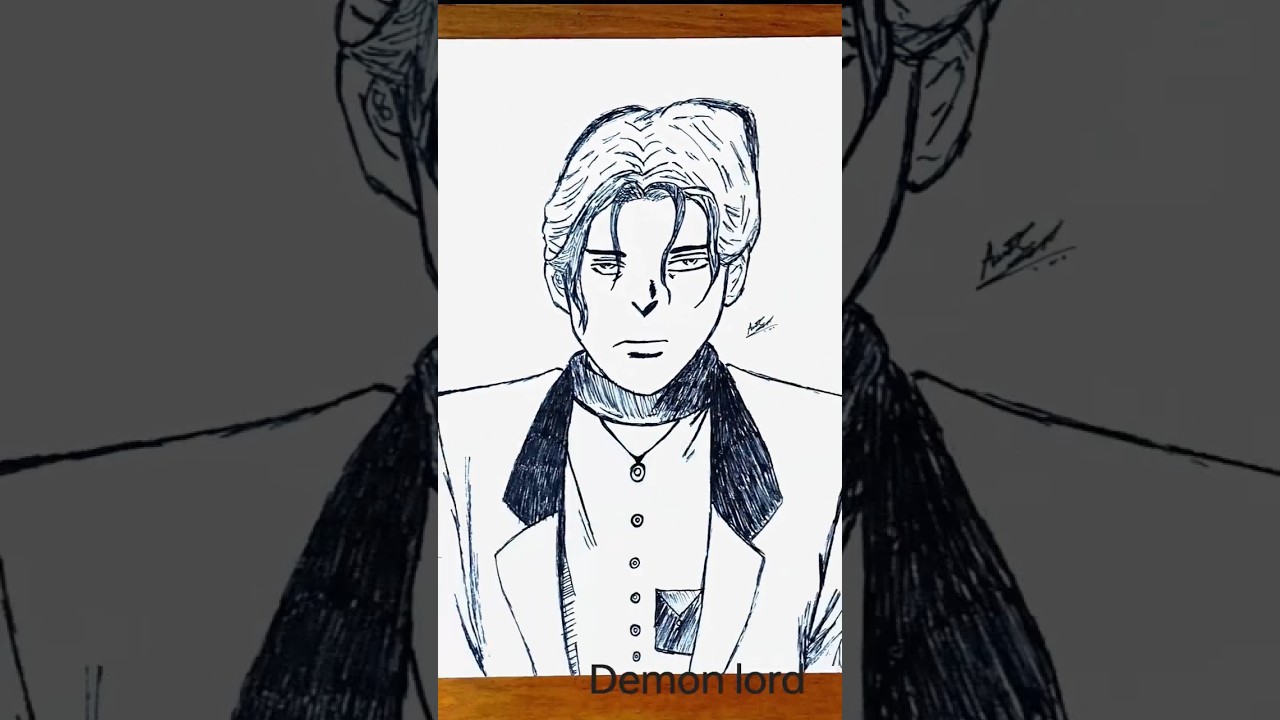 Draw  Johan Liebert  –  Monster 