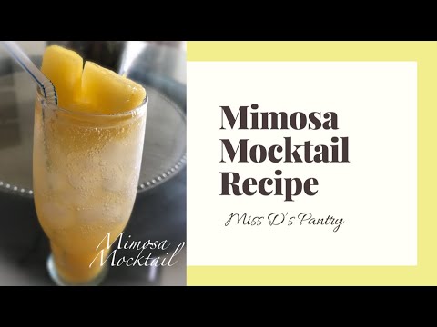 Mimosa Mocktail Recipe