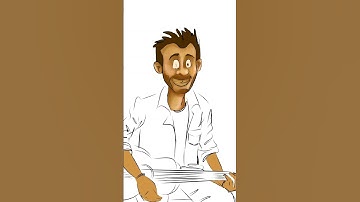 watch this character come to life in 15 seconds ! #timelapse #drawing #shorts 🔥🖌️ #music