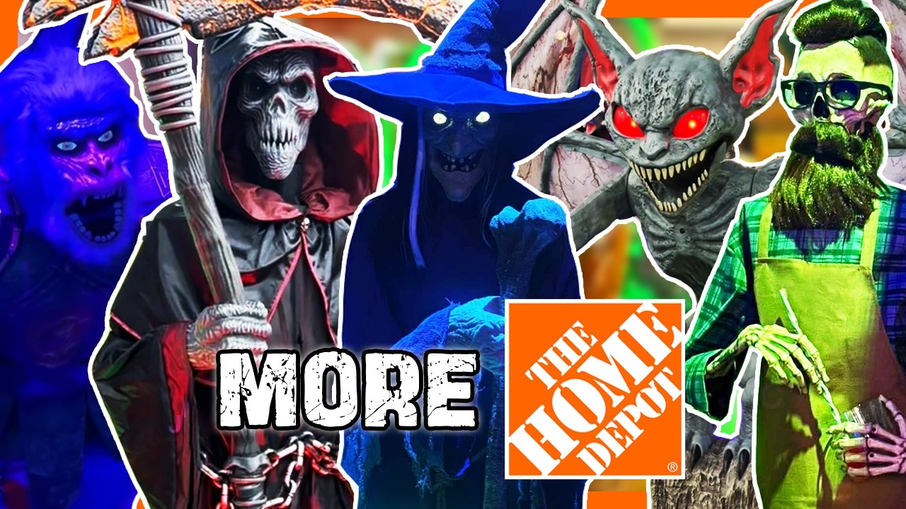 MORE Home Depot Halloween 2026 ANIMATRONICS REVEALED! (Managers Meeting Part 2)