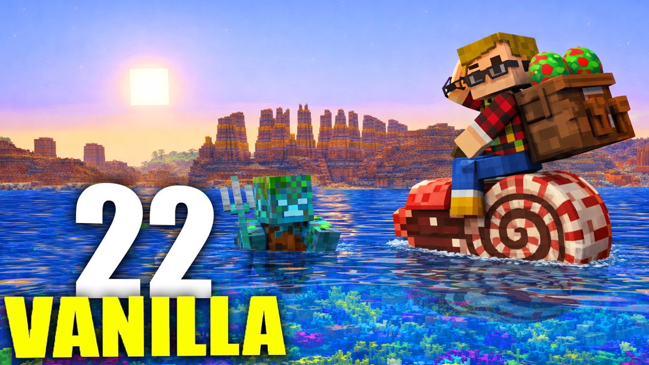 A CACCIA DI UOVA DI SNIFFER !! MINECRAFT VANILLA #22