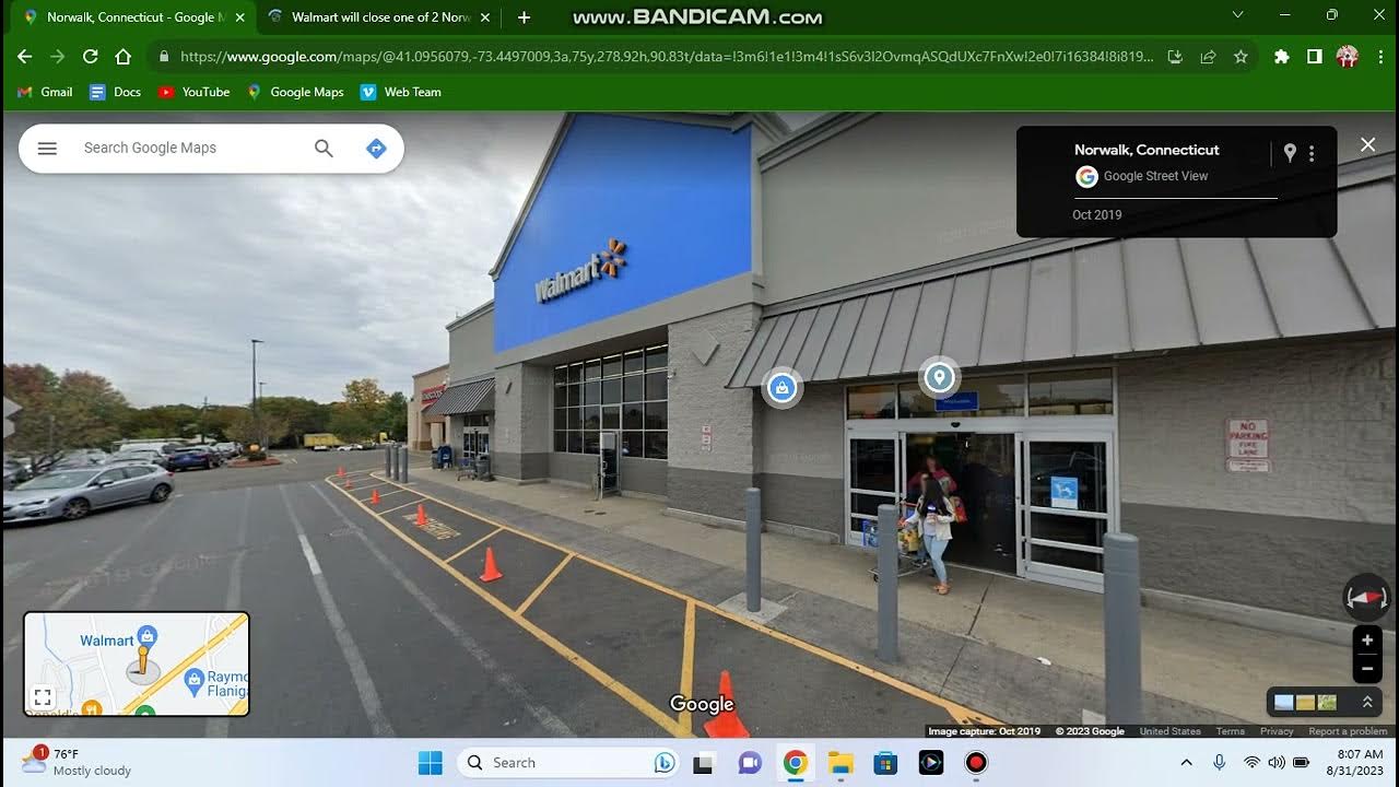 Walmart Closing Connecticut Ave Norwalk CT Store on November 3, 2023