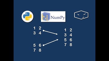 numpy matrix append matrix as rows