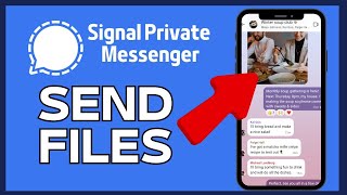 How to Send Files in Signal 2024?