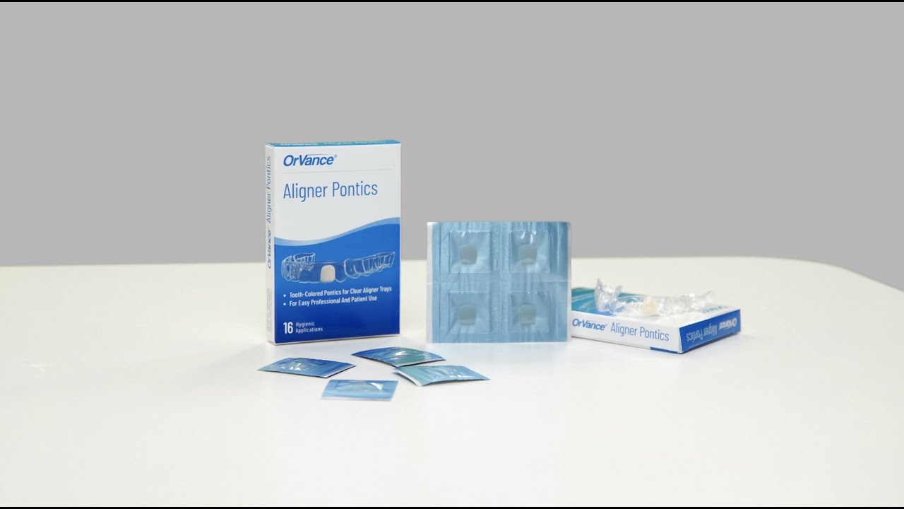 Aligner Pontics by OrVance® - YouTube