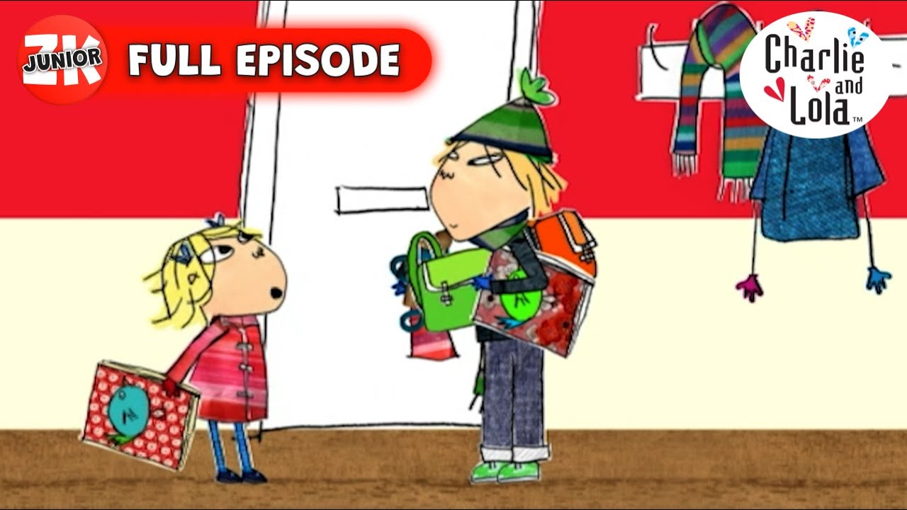 Charlie & Lola | Season 1, Episode 10 | I'm Hurrying, I'm Almost Nearly Ready!