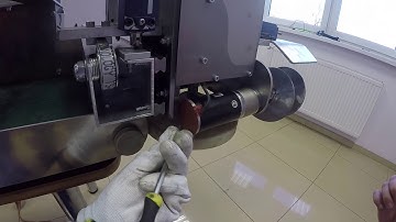 Screed robot Clapa Floor Master - replacement of plate