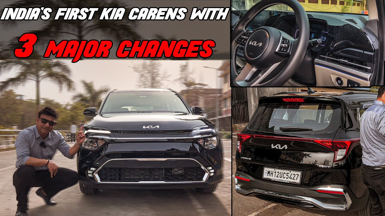 Kia CARENS Guess The Model With FRONT & BACK BUMPER TOP MODEL