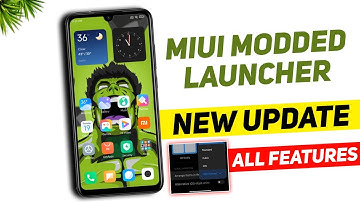 MIUI 13 NEW MODDED SYSTEM LAUNCHER 🔥 With Cubic, Old School & IOS Style Recents 🤩 INSTALL NOW ⚡⚡