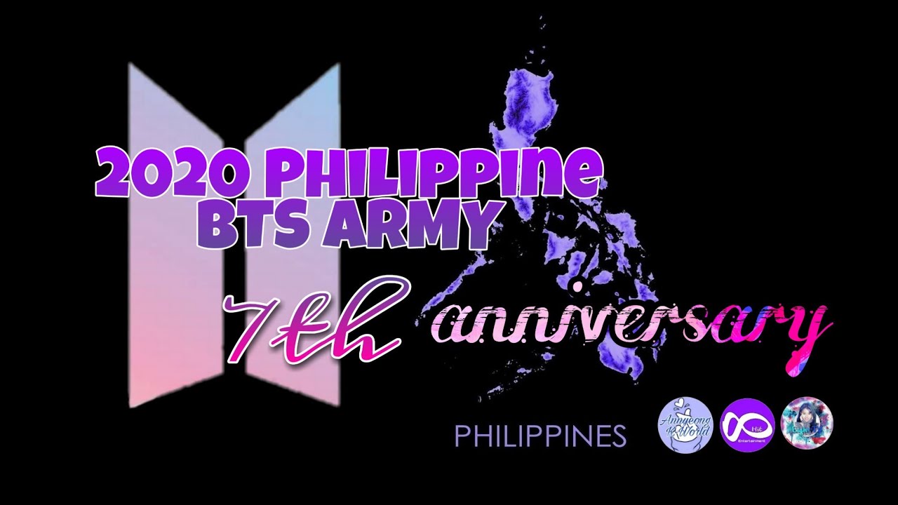 2020 Philippine BTS ARMY 7th Anniversary.