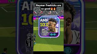 Neymar freekicks are bomb🔥🔥#shorts #efootball #pes
