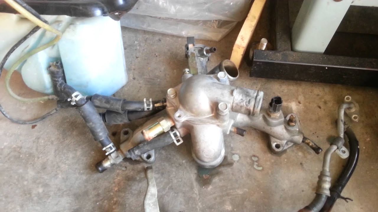 Last VR4 Built Thermostat Housing Removal YouTube