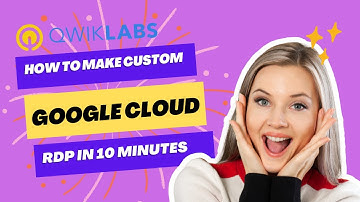HOW TO CREATE CUSTOM RDP || QWIKLABS || GOOGLE CLOUD KI CUSTOM RDP KAISY CREATE KARY || FREE TRAIL