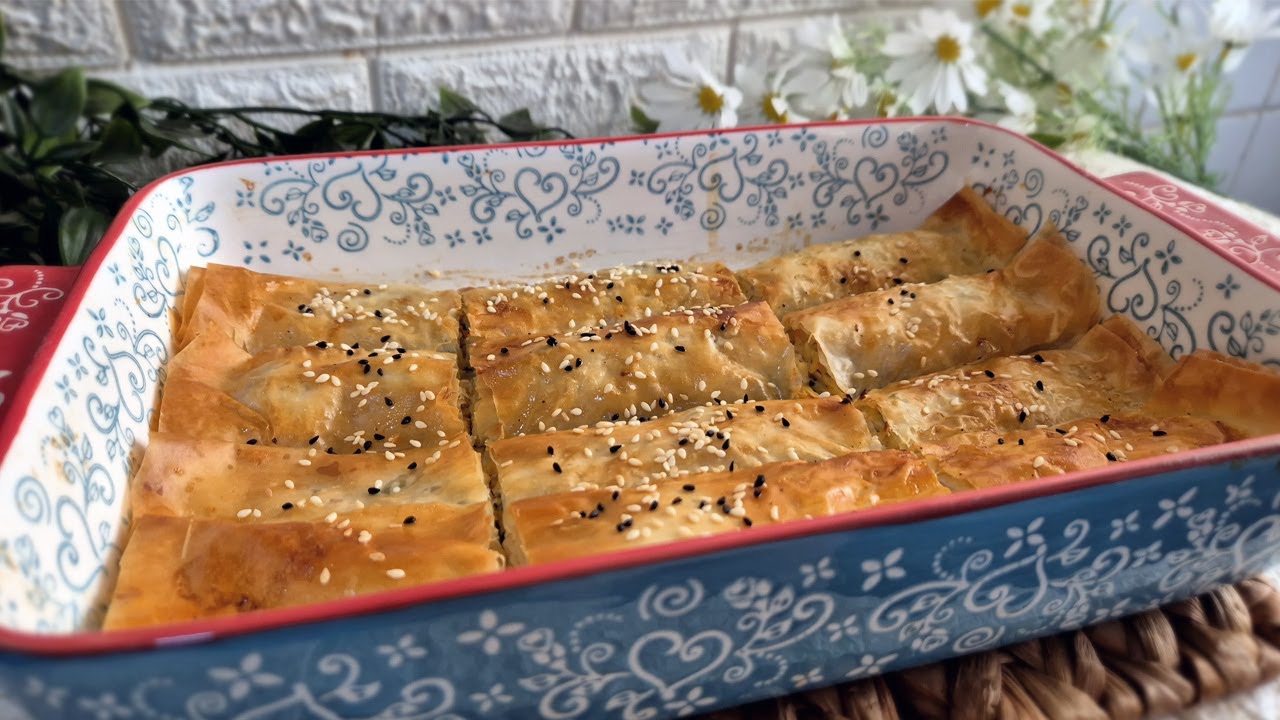 أسهل بوريك دجاج على الطريقة التركية