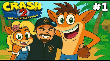 A New Adventure with Crash + Coco Begins!!! CRASH BANDICOOT 2 CORTEX STRIKES BACK PART 1!!!