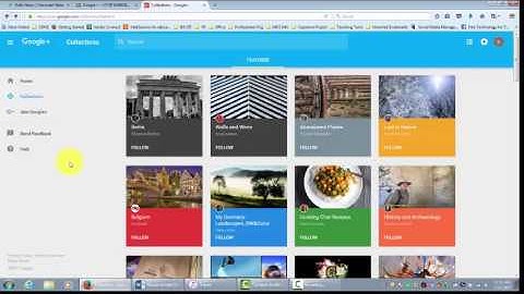 Creating Google+ Account 2017