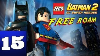 The asian guy gamer and kid are trying to unlock all characters in
lego: batman 2 - dc super heroes. heroes (fr...