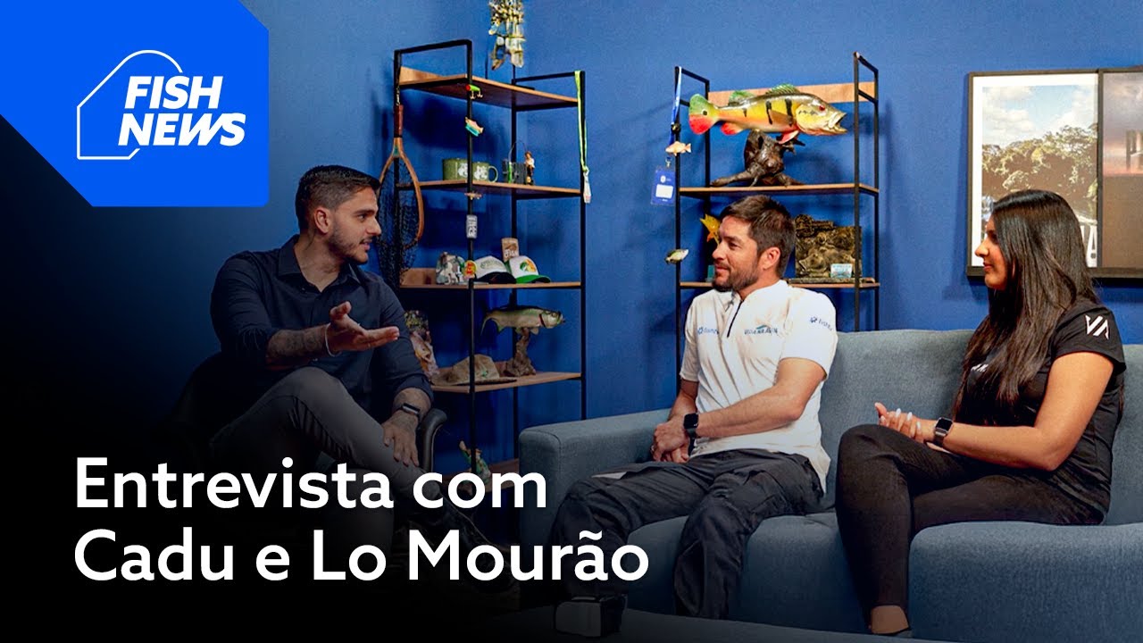 Entrevista com Cadu e Lo Mourão: apresentadores falam sobre as gravações de Vida na Água | FISH NEWS