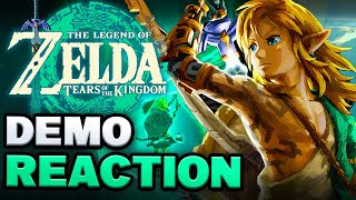 Zelda Tears of the Kingdom – Gameplay Demo Reaction (WACKY PHYSICS AND ZONAI)
