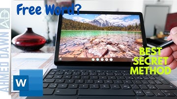 How to Use Microsoft Word for Free On A Chromebook | Best Free Way to Use MS Word