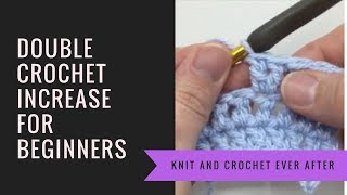 Double Crochet Tutorial #6: DC Increase in Rows