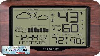 La Crosse Technology 308 1417BL Backlight Wireless Forecast Station with Pressure