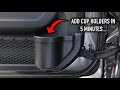 How to add cupholders to your 2018+ Jeep Wrangler doors