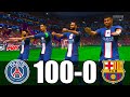 FIFA 23 | RONALDO, MESSI, MBAPPE, NEYMAR, ALLSTARS | PSG 100 - 0 FC BARCELONA | UCL FINAL