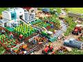 Miniature Farm Barn: Building A Epic Waste Recycling Factory to Make Fertilizer for Tiny Farm