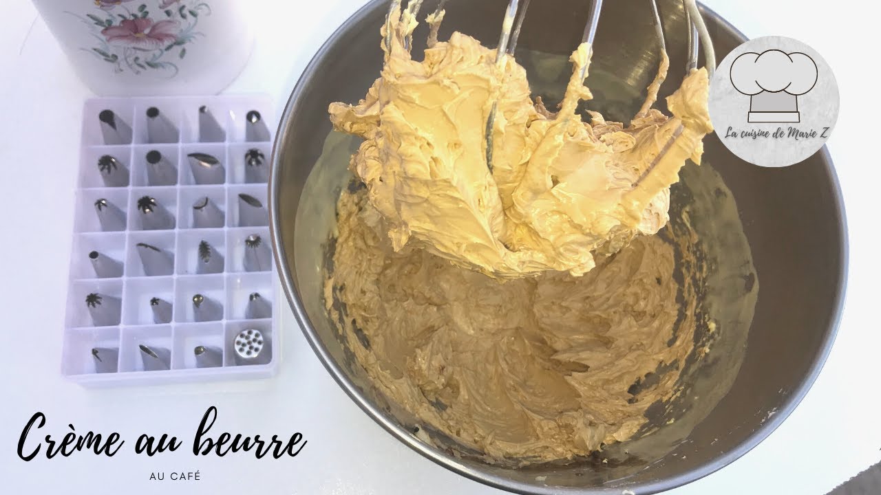Crème au beurre café réussite du premier coup légère et délicieuse ! Parfait pour vos bûches de noël