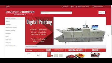 UH Online Printing Checkout video