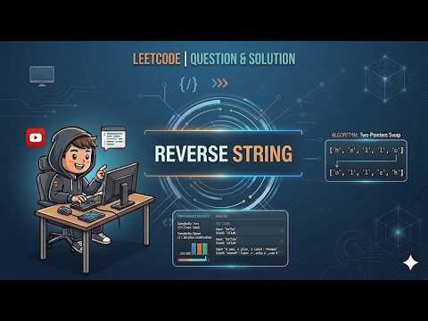 Reverse String Problem | LeetCode Solution | Full Stack Developer