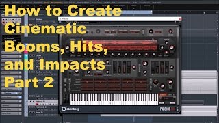 How to Create Cinematic Booms, Hits, and Impacts part 2