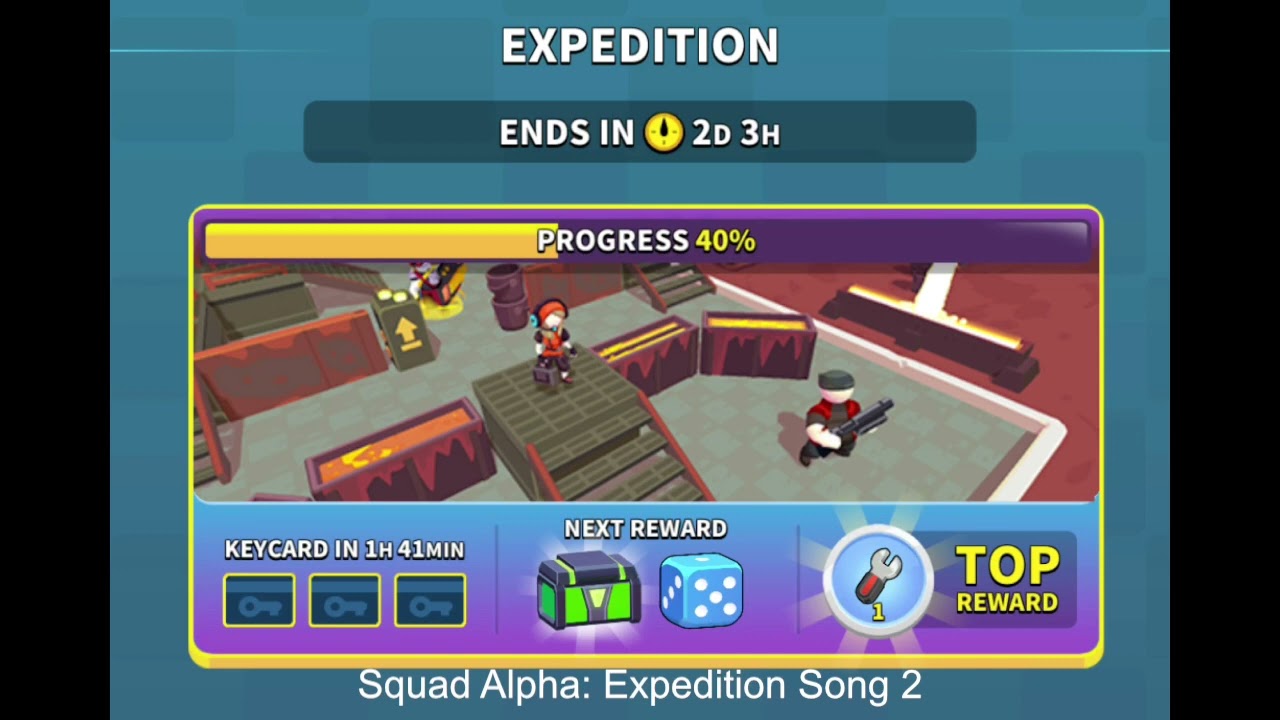 Squad Alpha Soundtrack: Expedition levels song 2