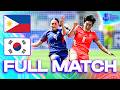 Philippines Vs Korea Republic Full Match AFC Women S Asian Cup 2026