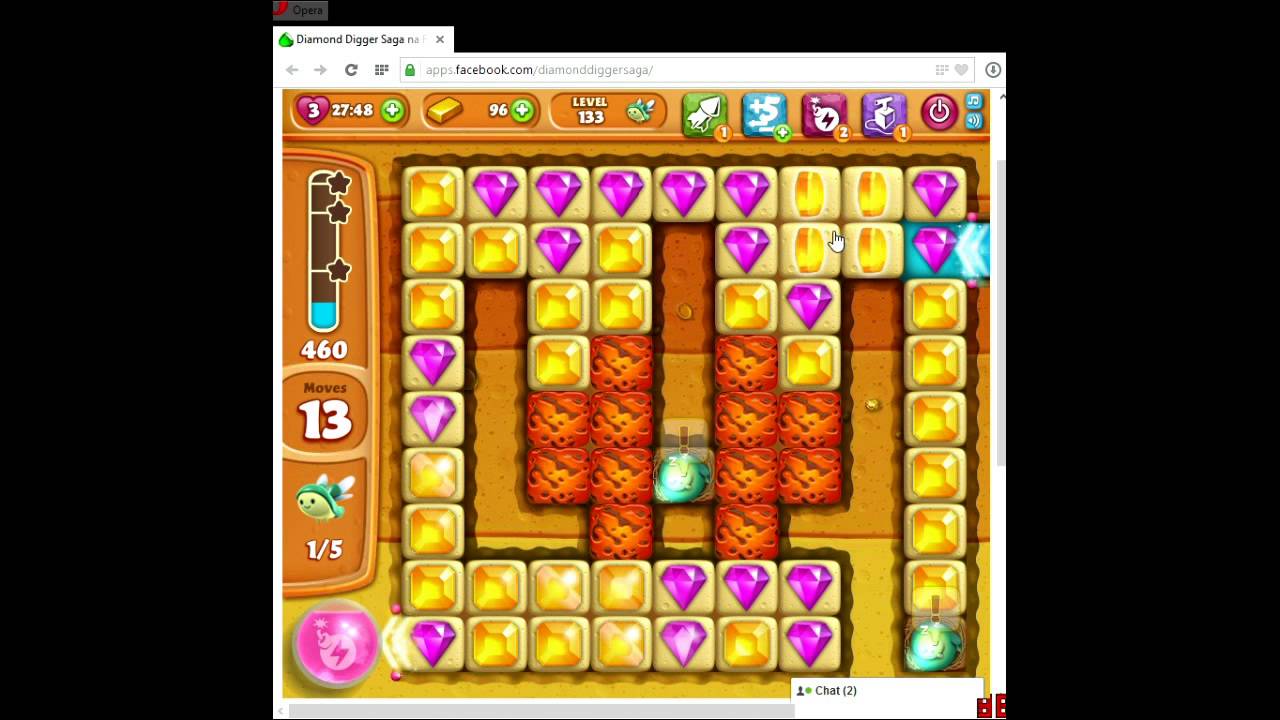 Diamond Digger Saga level 133 😈