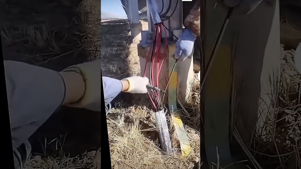 CRAZY HIGH VOLTAGE ON SMALL WIRES Oddlysatisfying Electricallife