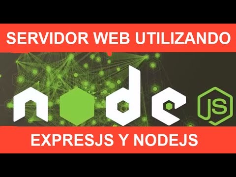 Servidor web con express y nodejs - YouTube