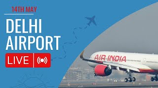 🔴LIVE Delhi Airport | SINGAPORE A380 | 14TH MAY | Delhi Airport Plane Spotting | Evening Rush #live