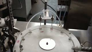full automatic 5ml 10ml 15ml single vials bottle filling stopper capping machine