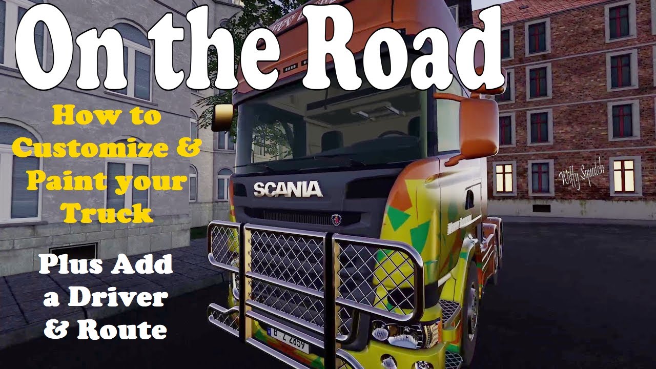 On the Road - How to Customize and Paint your Truck - Xbox Series X - Wiffy Squatch