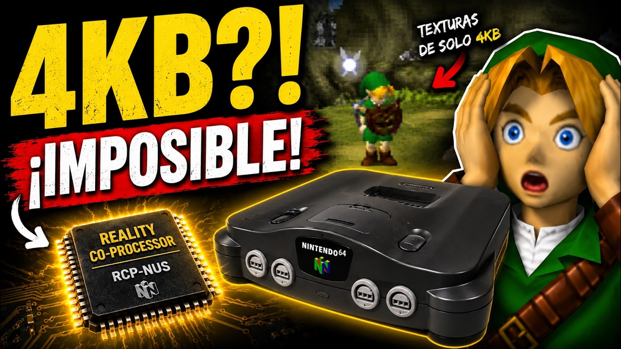 Nintendo 64 tenía un co-procesador absurdo (y así funcionaba)