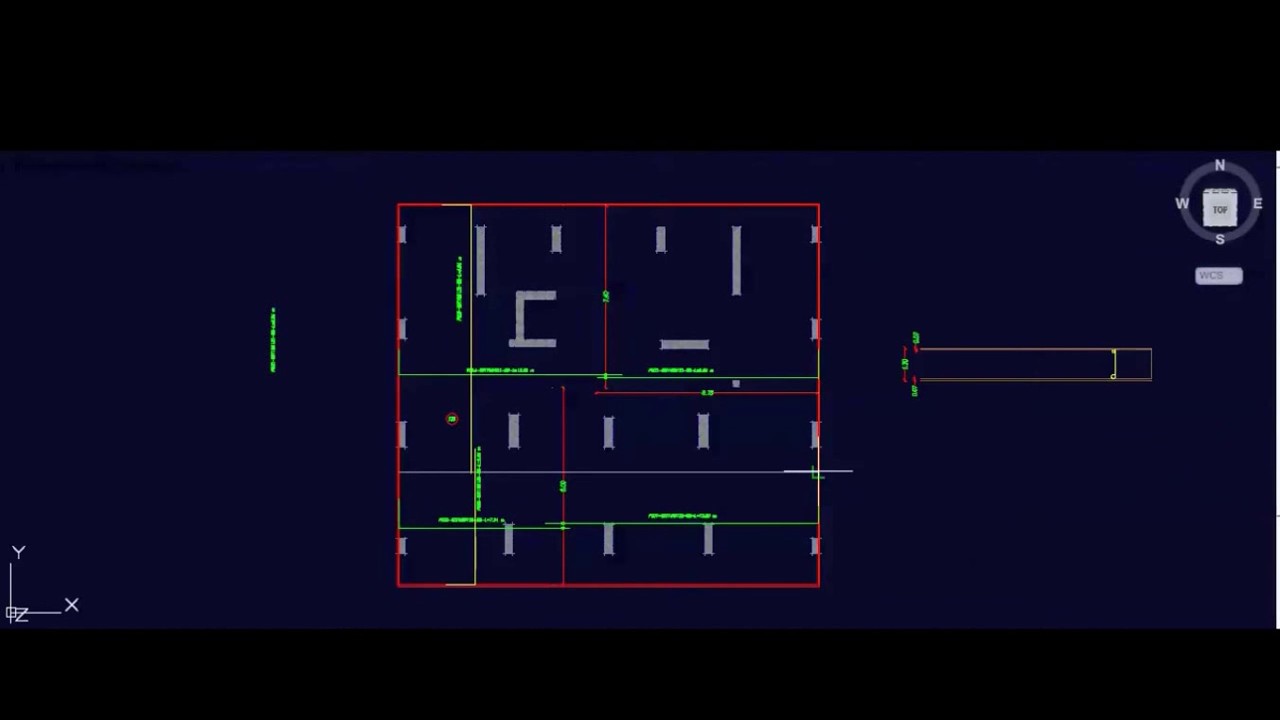 Shop Drawing Raft 03 Deep foundation shop drawing -- Raft on piles part 01 - YouTube