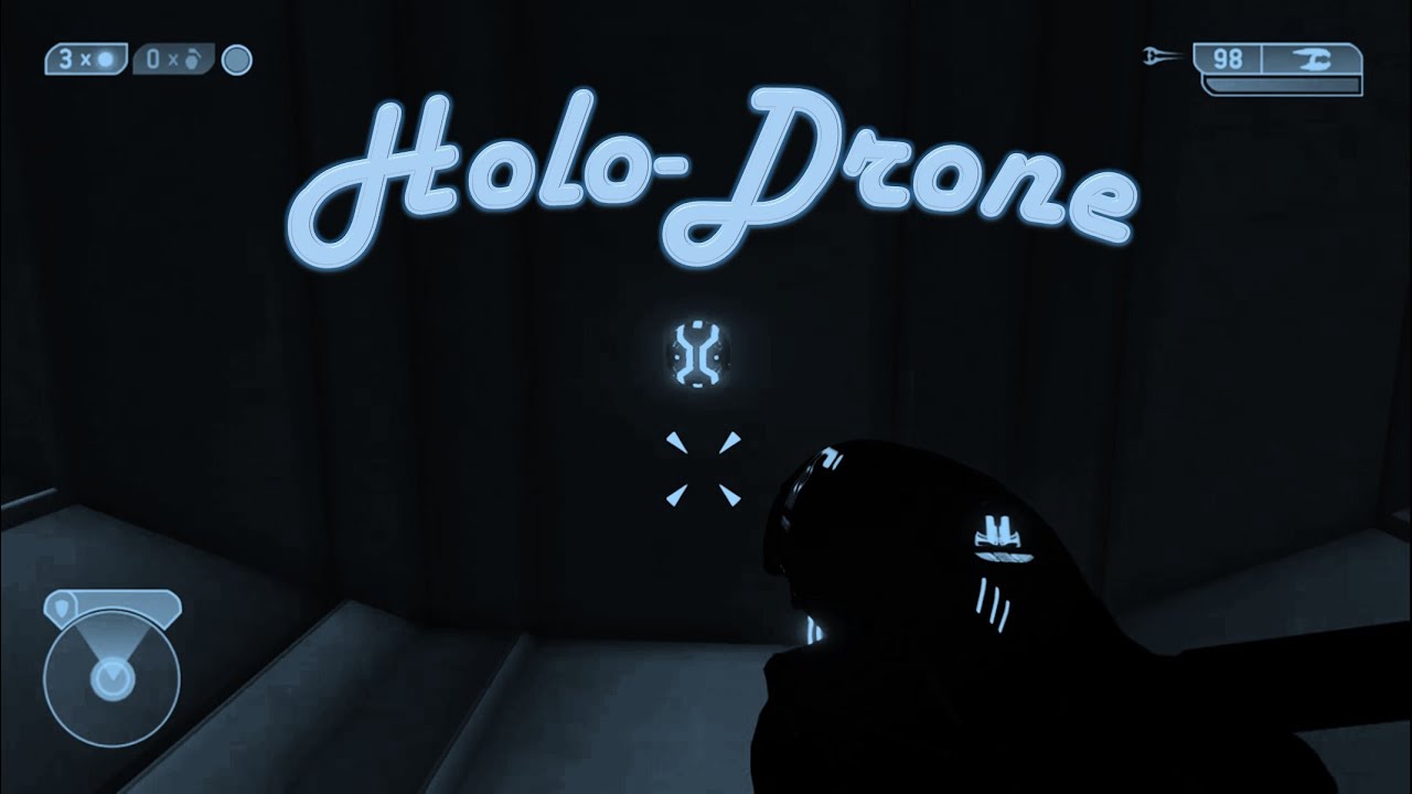 (Halo 2A) Holo Drone (Easter Egg) - YouTube