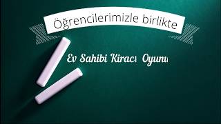 5 .SINIF BİLİŞİM DERSİ EV SAHİBİ -KİRACI OYUNU