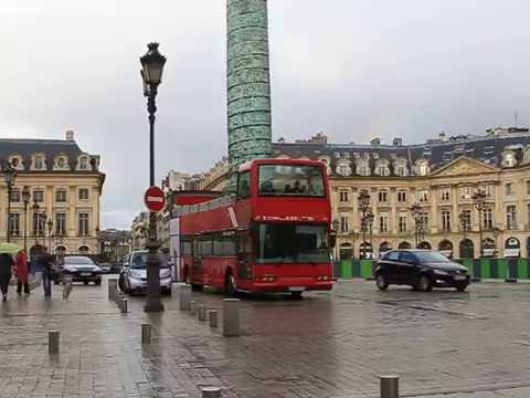 Paris. Place Vendôme. Франция, Париж. Вандомская площадь