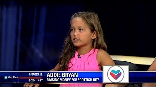 Rockwall girl raising money for Scottish Rite Hospital