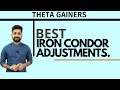 Iron Condor Adjustment to Safeguard in Trending Moves | Theta Gainers