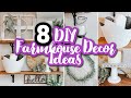 HOME DECOR DIYs (You should TRY if you LOVE FARMHOUSE 🐄) No Fuss DIYS